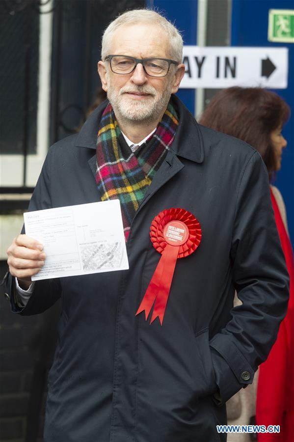 BRITAIN-LONDON-GENERAL ELECTION-JEREMY CORBYN
