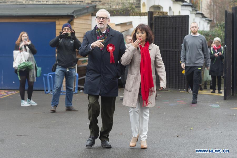 BRITAIN-LONDON-GENERAL ELECTION-JEREMY CORBYN