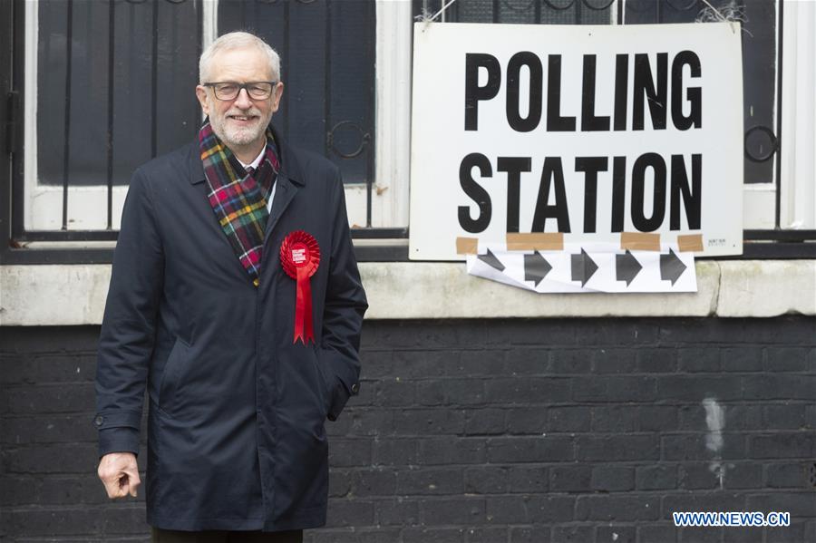 BRITAIN-LONDON-GENERAL ELECTION-JEREMY CORBYN