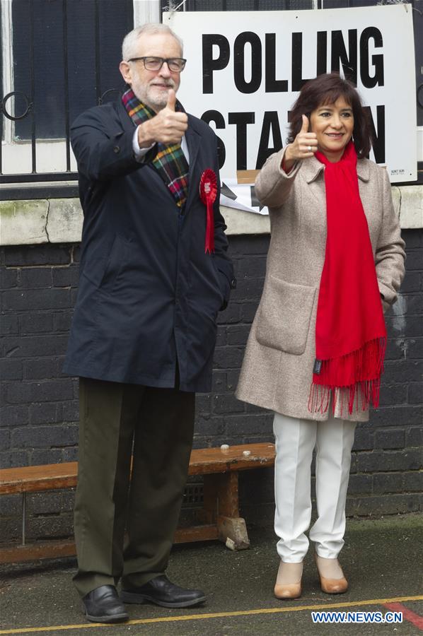 BRITAIN-LONDON-GENERAL ELECTION-JEREMY CORBYN
