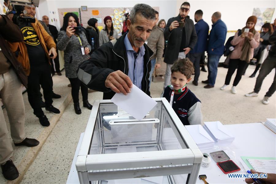 ALGERIA-ALGIERS-PRESIDENTIAL ELECTION-VOTE