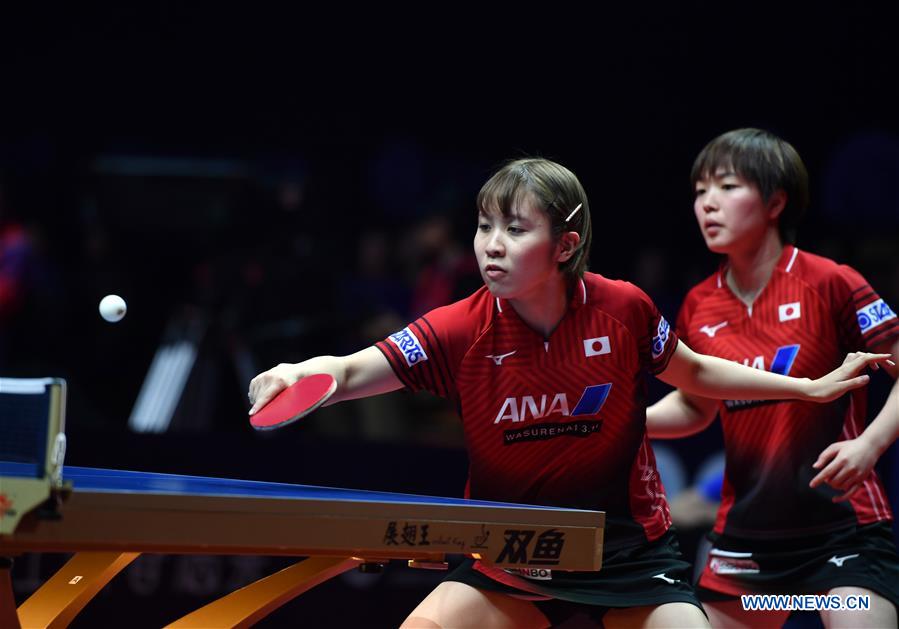 (SP)CHINA-ZHENGZHOU-TABLE TENNIS-ITTF WORLD TOUR GRAND FINALS(CN)