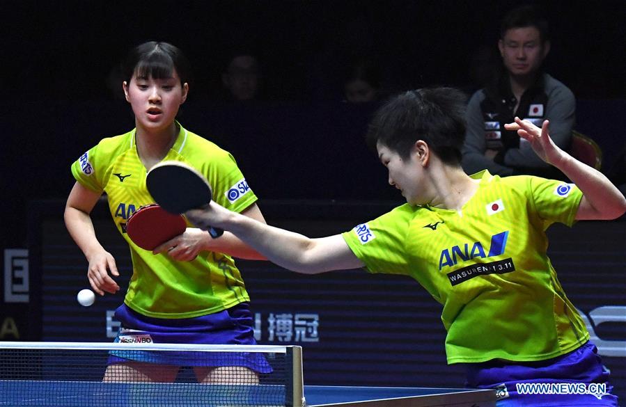 (SP)CHINA-ZHENGZHOU-TABLE TENNIS-ITTF WORLD TOUR GRAND FINALS(CN)