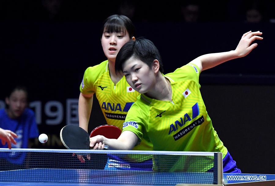 (SP)CHINA-ZHENGZHOU-TABLE TENNIS-ITTF WORLD TOUR GRAND FINALS(CN)