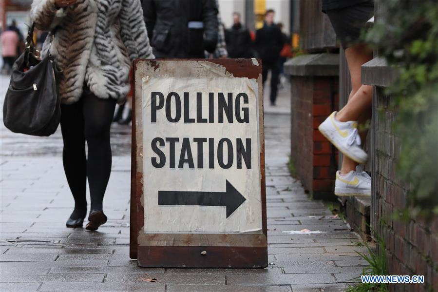 BRITAIN-LONDON-GENERAL ELECTION-POLLING STATION