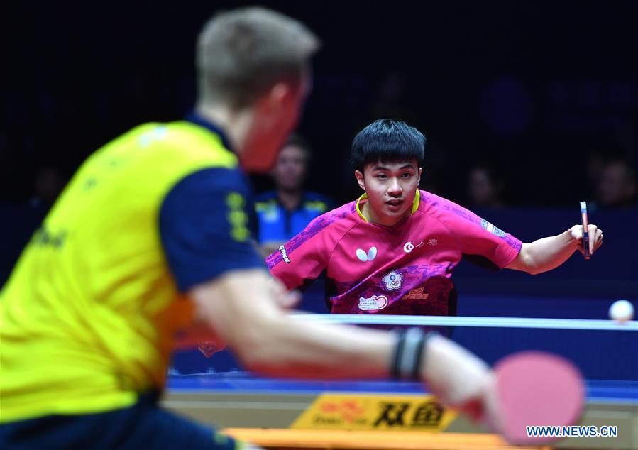 (SP) CHINA-ZHENGZHOU-TABLE TENNIS-ITTF-GRAND FINALS-MEN'S SINGLES
