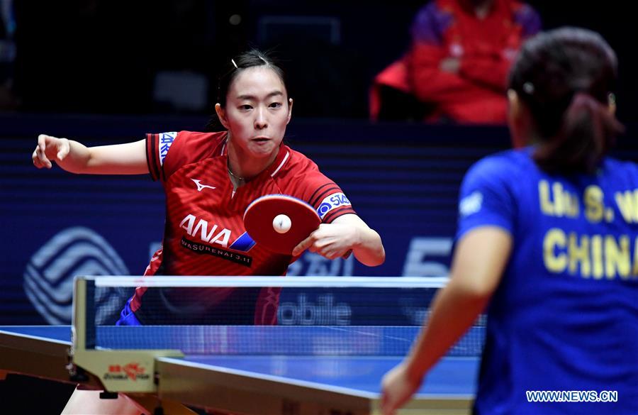 (SP)CHINA-ZHENGZHOU-TABLE TENNIS-ITTF WORLD TOUR GRAND FINALS(CN)