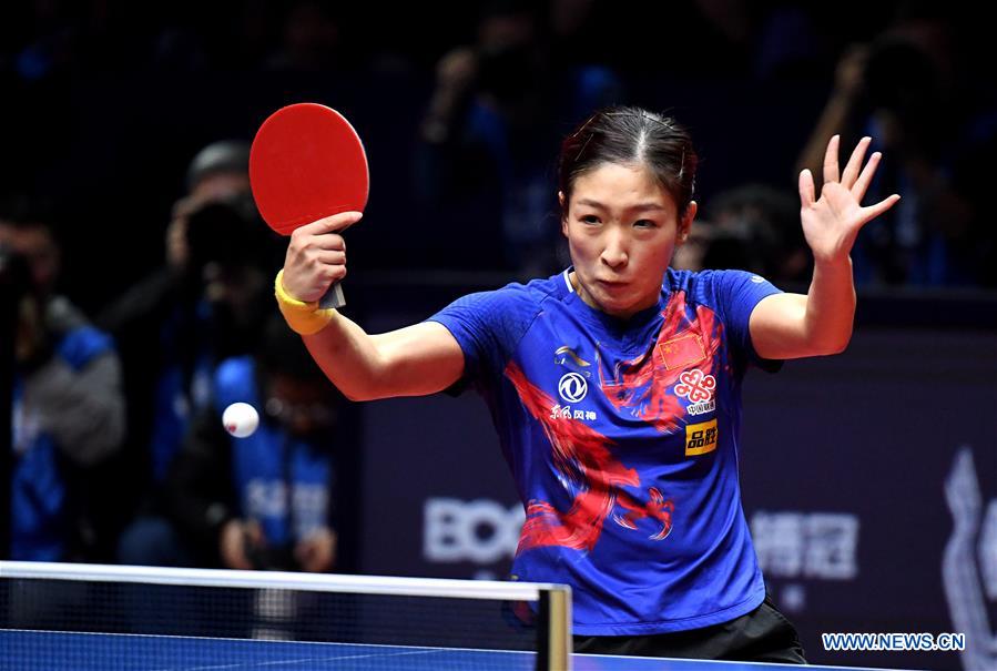 (SP)CHINA-ZHENGZHOU-TABLE TENNIS-ITTF WORLD TOUR GRAND FINALS(CN)
