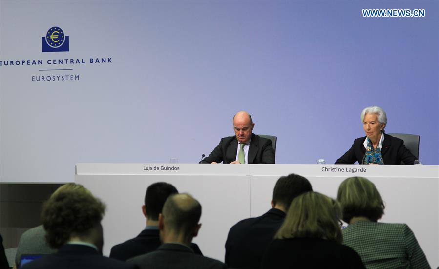 GERMANY-FRANKFURT-ECB-PRESS CONFERENCE-LAGARDE