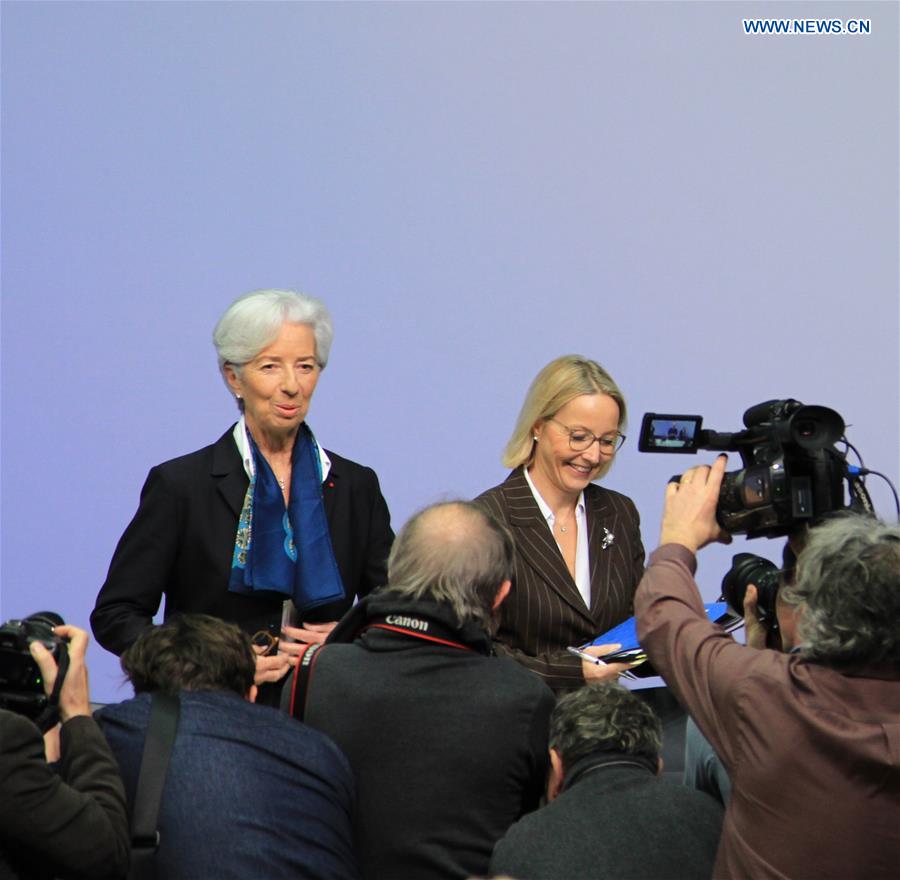 GERMANY-FRANKFURT-ECB-PRESS CONFERENCE-LAGARDE