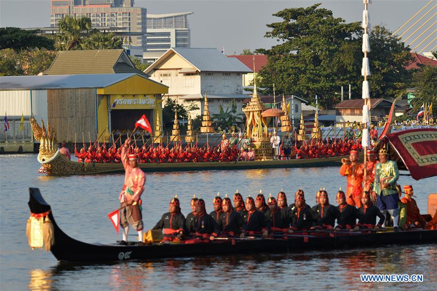THAILAND-BANGKOK-ROYAL BARGE PROCESSION