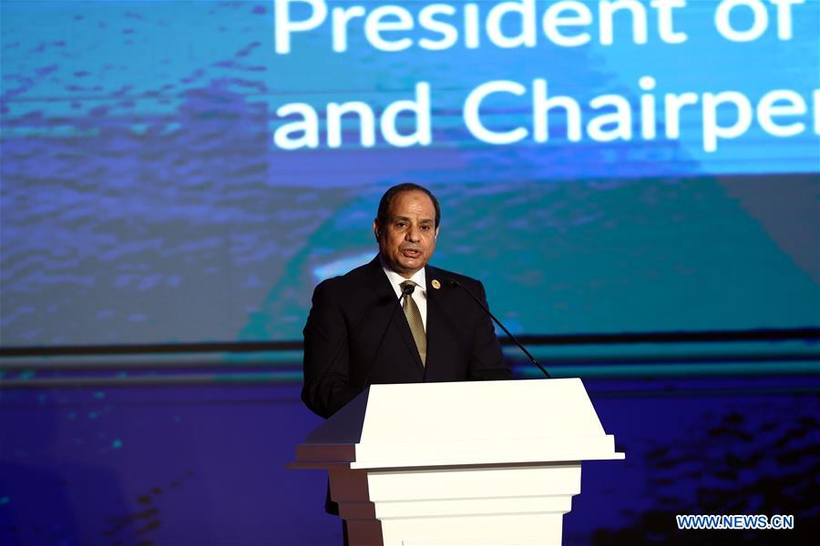 EGYPT-ASWAN-FORUM-CLOSING