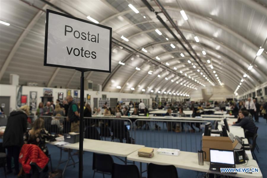 BRITAIN-LONDON-GENERAL ELECTION-VOTES COUNT