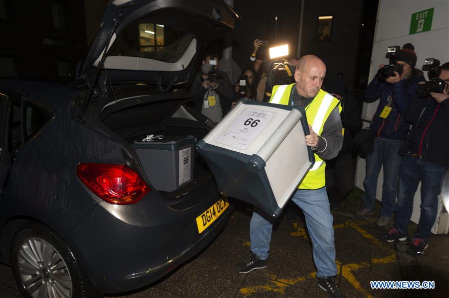 BRITAIN-LONDON-GENERAL ELECTION-VOTES COUNT
