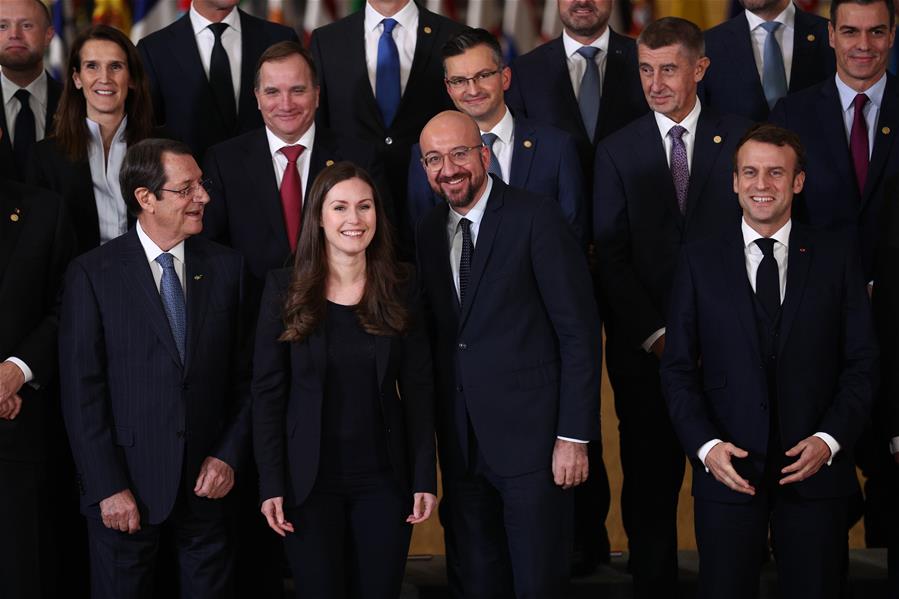 BELGIUM-BRUSSELS-EU-SUMMIT-GROUP PHOTO