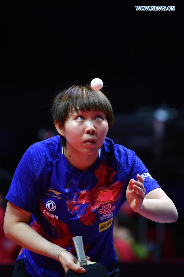(SP)CHINA-ZHENGZHOU-TABLE TENNIS-ITTF WORLD TOUR GRAND FINALS(CN)