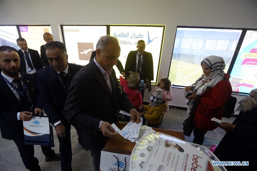 LIBYA-TRIPOLI-MITIGA AIRPORT-RESUME FLIGHTS