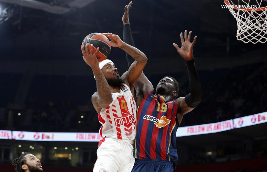 (SP)SERBIA-BELGRADE-BASKETBALL-EUROLEAGUE-CRVENA ZVEZDA VS BASKONIA
