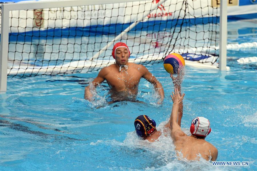 (SP)KUWAIT-KUWAIT CITY-WATER POLO-FINA WORLD MEN'S JUNIOR CHAMPIONSHIPS-CHINA VS JAPAN