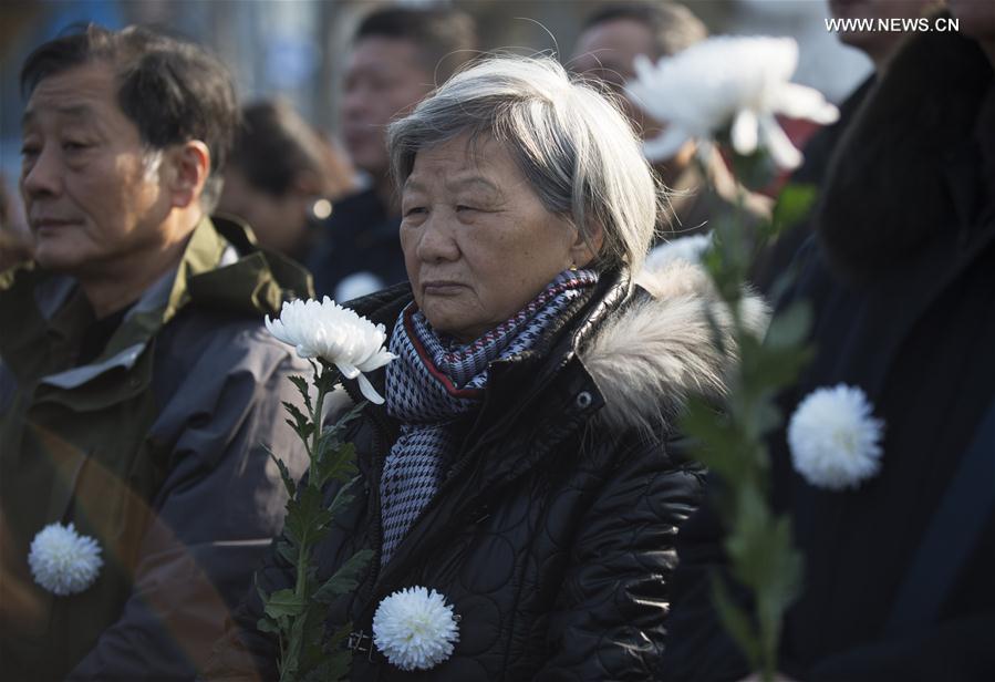 CHINA-NANJING MASSACRE VICTIMS-NATIONAL MEMORIAL CEREMONY (CN)