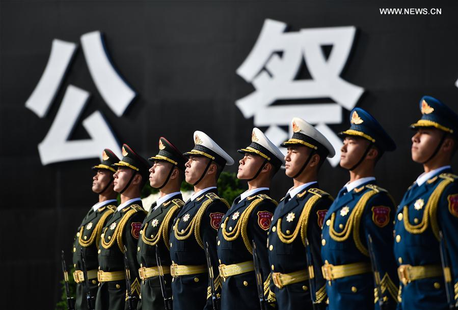CHINA-NANJING MASSACRE VICTIMS-NATIONAL MEMORIAL CEREMONY (CN) 