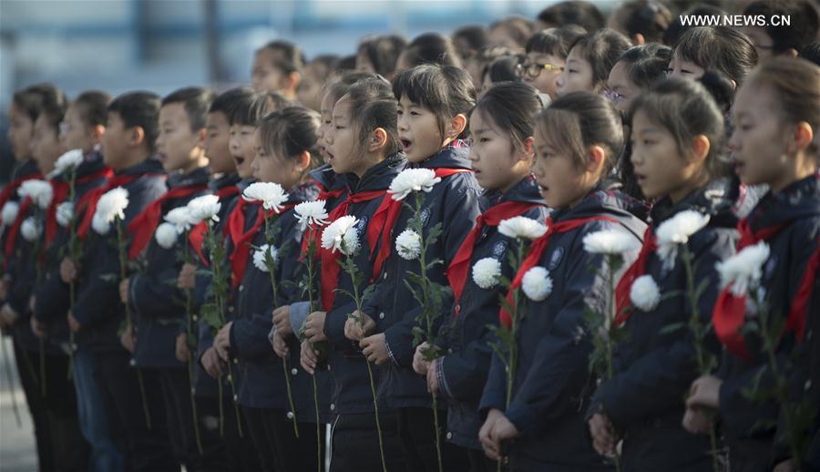 CHINA-NANJING MASSACRE VICTIMS-NATIONAL MEMORIAL CEREMONY (CN)