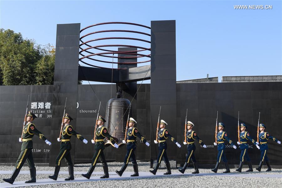 CHINA-NANJING MASSACRE VICTIMS-NATIONAL MEMORIAL CEREMONY (CN) 