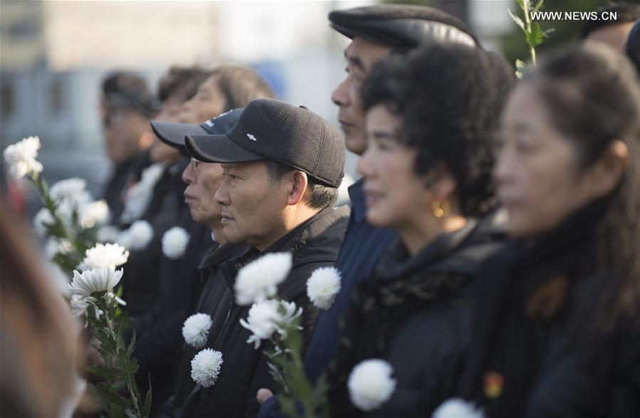 CHINA-NANJING MASSACRE VICTIMS-NATIONAL MEMORIAL CEREMONY (CN)