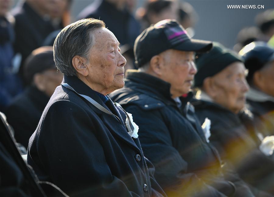CHINA-NANJING MASSACRE VICTIMS-NATIONAL MEMORIAL CEREMONY (CN) 