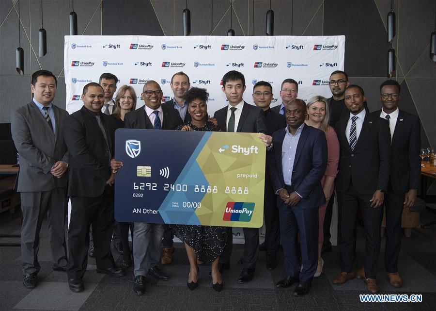 SOUTH AFRICA-JOHANNESBURG-UNIONPAY CARD