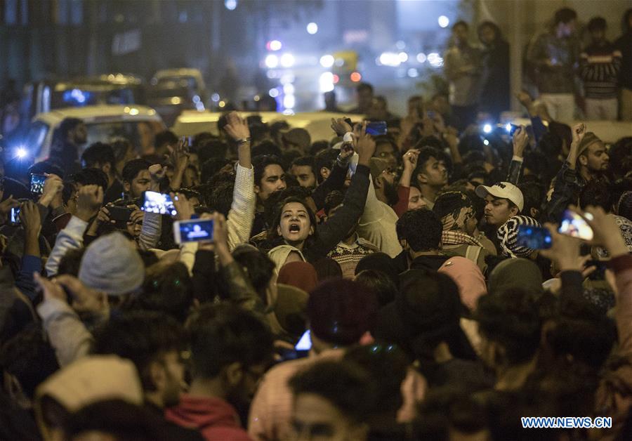 INDIA-NEW DELHI-CITIZENSHIP AMENDMENT BILL-PROTEST