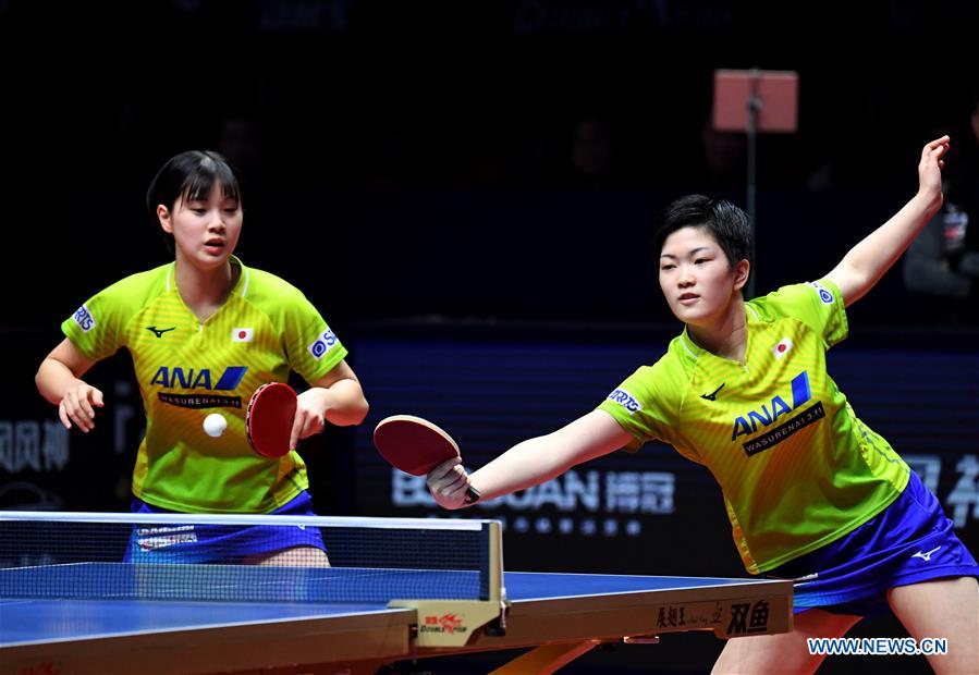 (SP)CHINA-ZHENGZHOU-TABLE TENNIS-ITTF WORLD TOUR GRAND FINALS(CN)