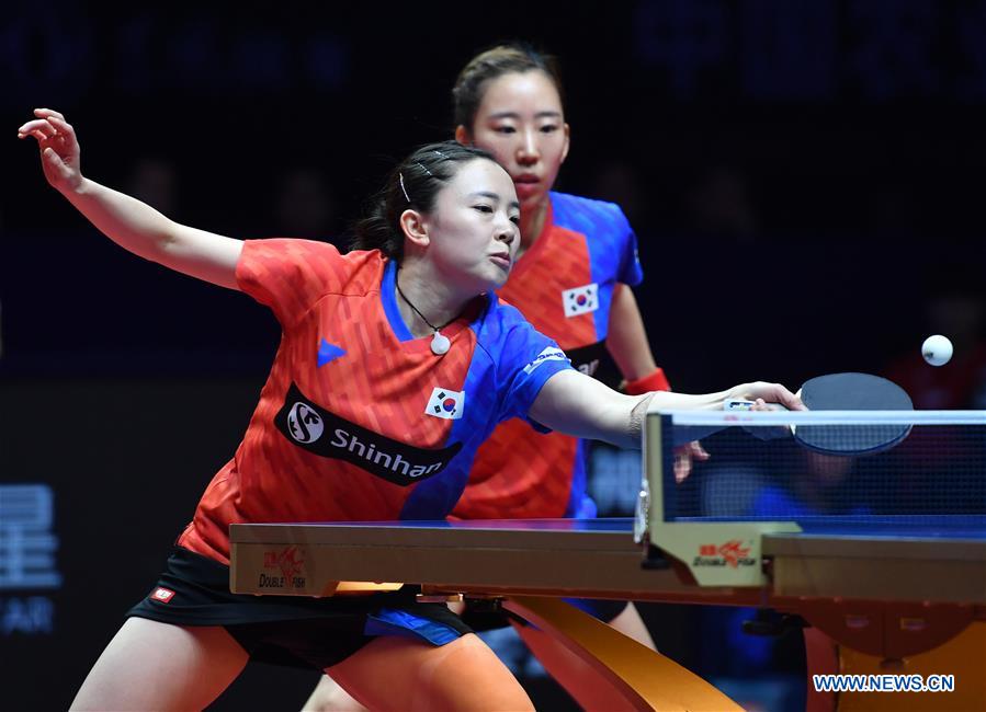 (SP)CHINA-ZHENGZHOU-TABLE TENNIS-ITTF WORLD TOUR GRAND FINALS(CN)
