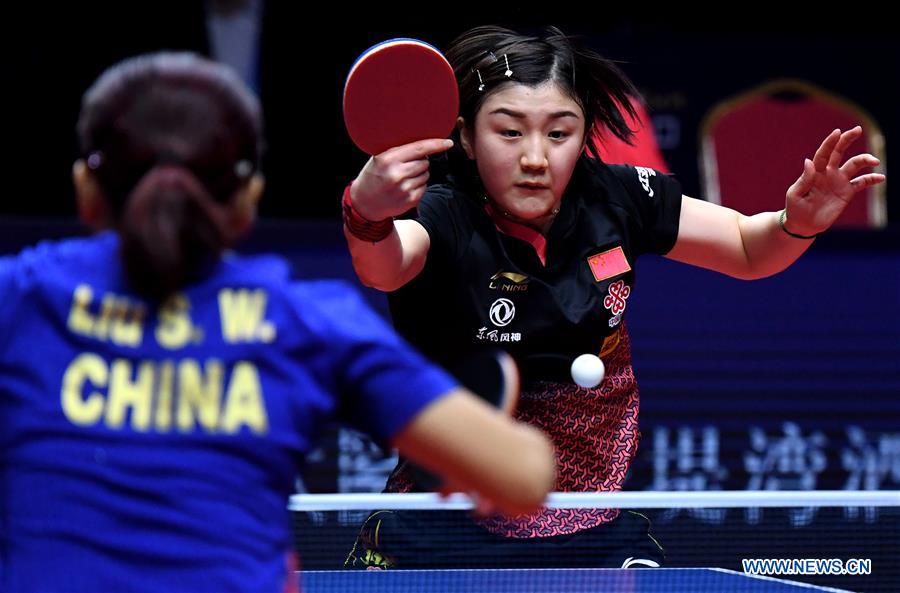 (SP)CHINA-ZHENGZHOU-TABLE TENNIS-ITTF WORLD TOUR GRAND FINALS(CN)