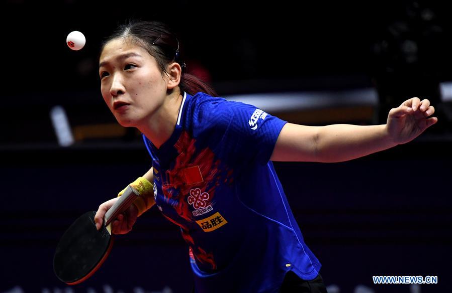 (SP)CHINA-ZHENGZHOU-TABLE TENNIS-ITTF WORLD TOUR GRAND FINALS(CN)