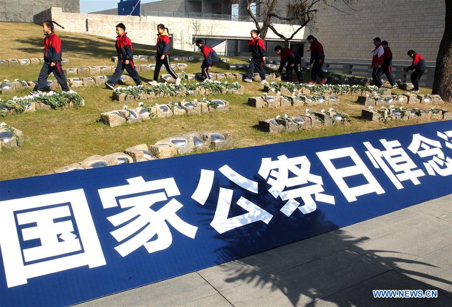 CHINA-NANJING MASSACRE VICTIMS-MEMORIAL (CN)