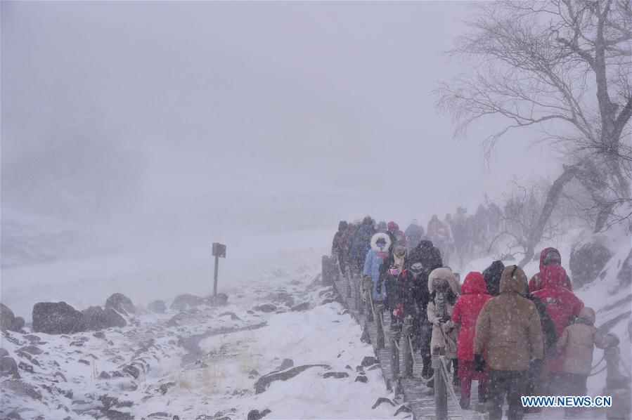 CHINA-JILIN-CHANGBAI MOUNTAIN-TOURISM(CN)