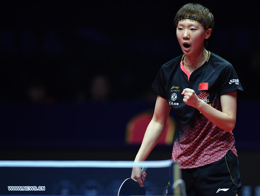 (SP)CHINA-ZHENGZHOU-TABLE TENNIS-ITTF WORLD TOUR GRAND FINALS(CN)