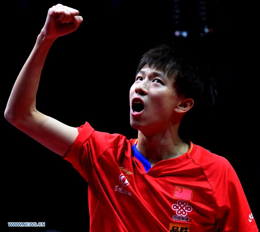 (SP)CHINA-ZHENGZHOU-TABLE TENNIS-ITTF WORLD TOUR GRAND FINALS(CN)