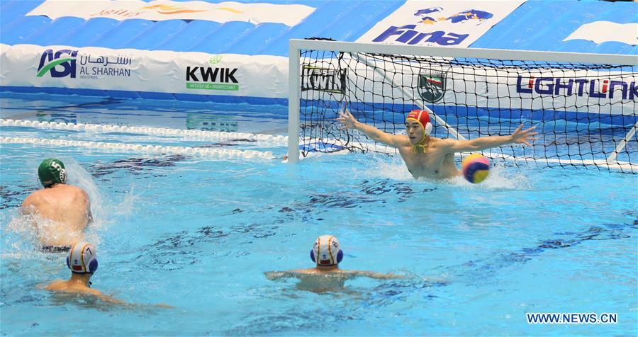 (SP)KUWAIT-KUWAIT CITY-WATER POLO-FINA WORLD MEN'S JUNIOR CHAMPIONSHIPS-CHINA VS SOUTH AFRICA