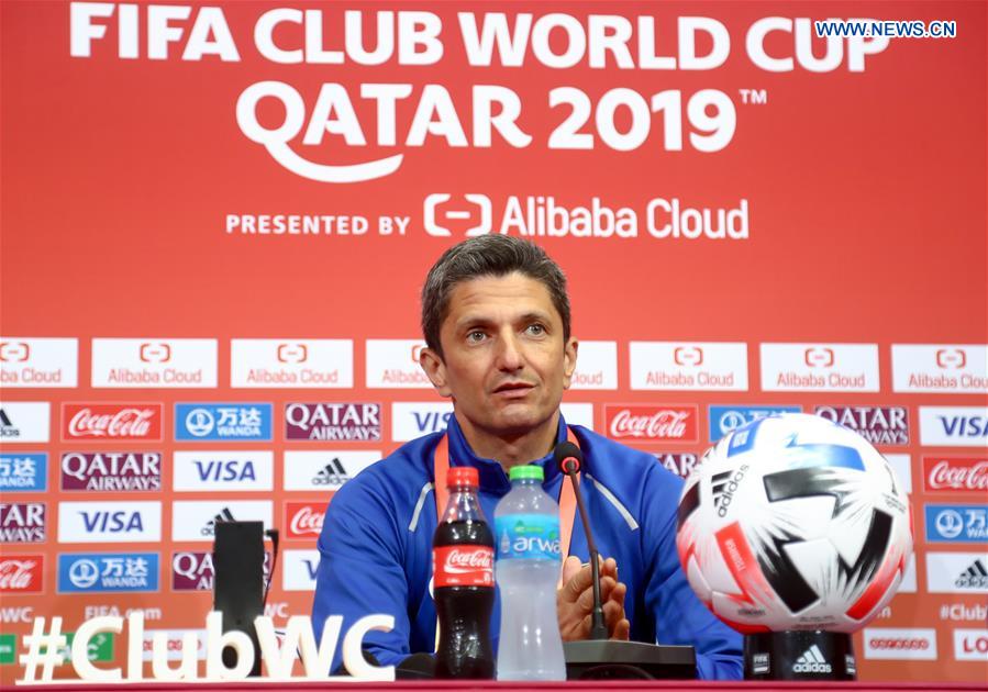 (SP)QATAR-DOHA-FOOTBALL-FIFA CLUB WORLD CUP 2019-PRESS CONFERENCE