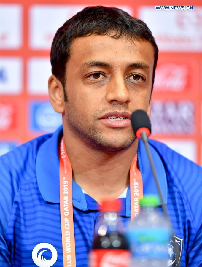 (SP)QATAR-DOHA-FOOTBALL-FIFA CLUB WORLD CUP 2019-PRESS CONFERENCE