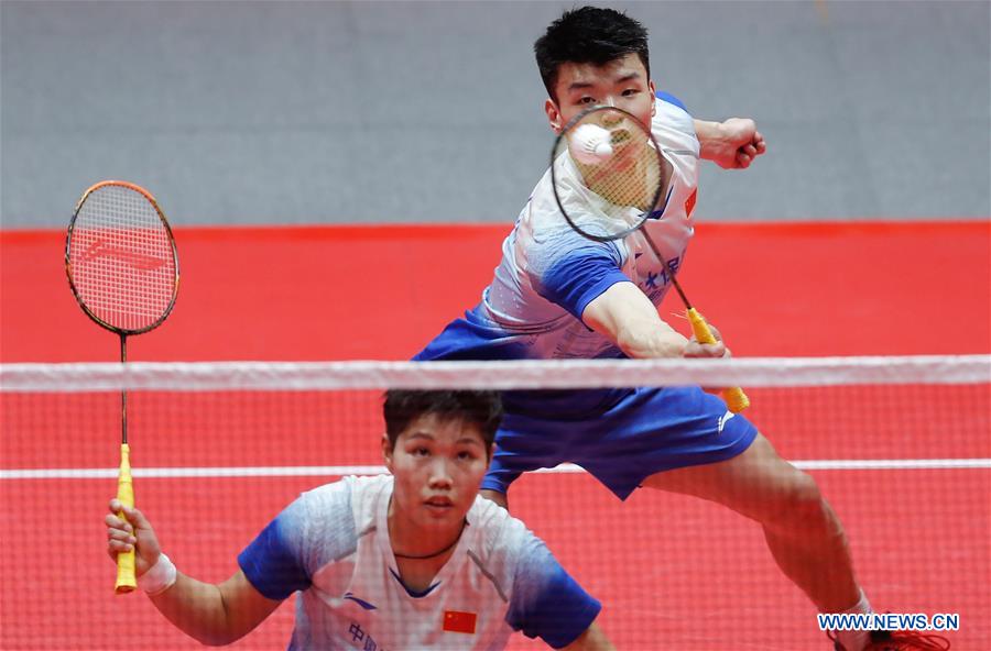 (SP)CHINA-GUANGZHOU-BADMINTON-BWF WORLD TOUR FINALS-MIXED DOUBLES (CN)