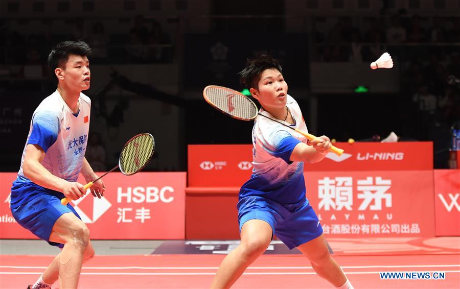 (SP)CHINA-GUANGZHOU-BADMINTON-BWF WORLD TOUR FINALS-MIXED DOUBLES (CN)