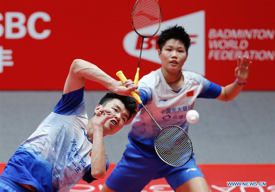 (SP)CHINA-GUANGZHOU-BADMINTON-BWF WORLD TOUR FINALS-MIXED DOUBLES (CN)
