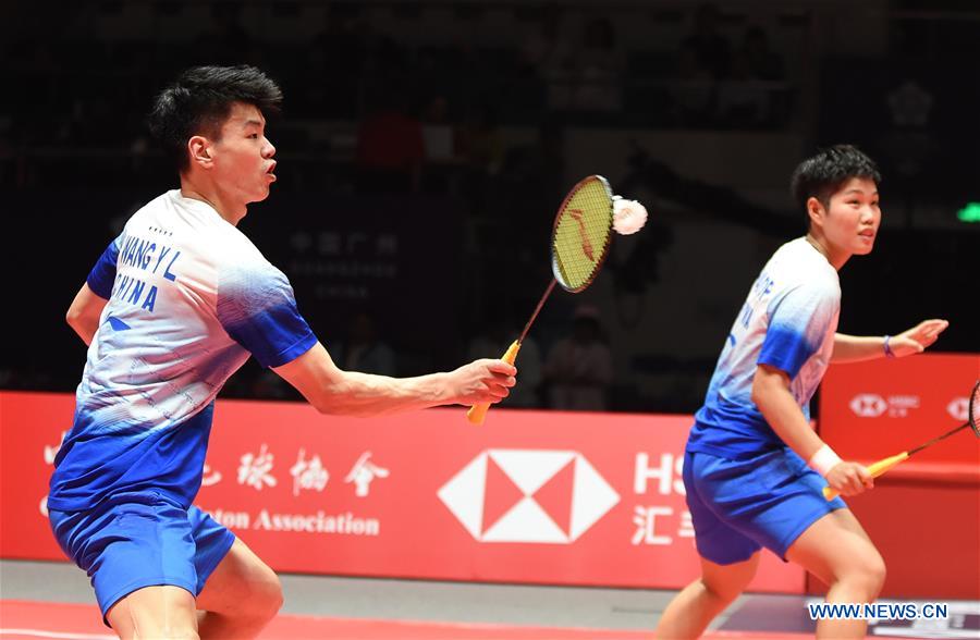 (SP)CHINA-GUANGZHOU-BADMINTON-BWF WORLD TOUR FINALS-MIXED DOUBLES (CN)