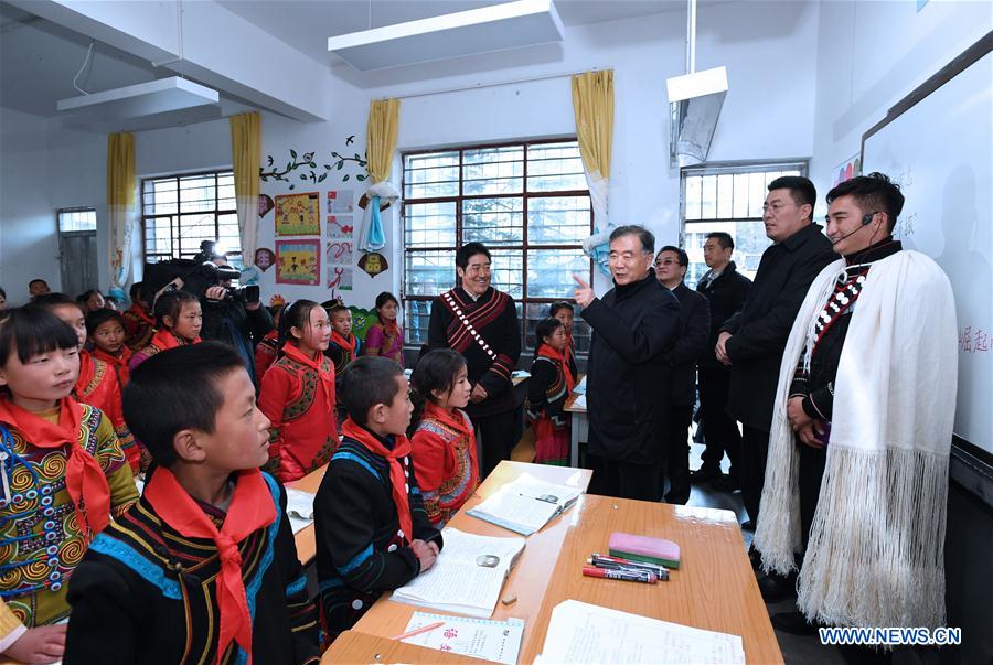 CHINA-SICHUAN-WANG YANG-INSPECTION TOUR (CN)