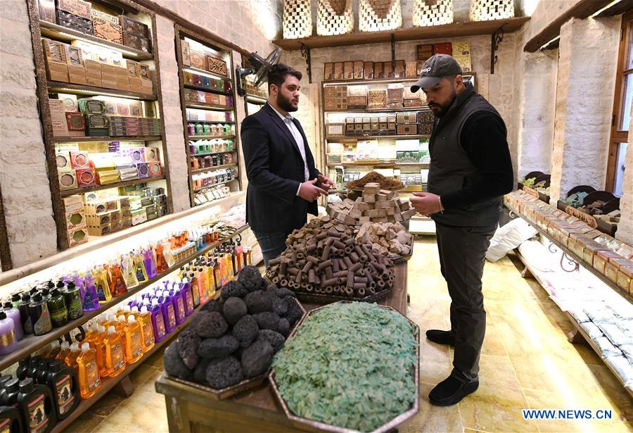 SYRIA-ALEPPO-OLIVE-SOAP-COMPANY