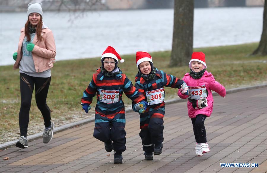 BELARUS-MINSK-SANTA RUN