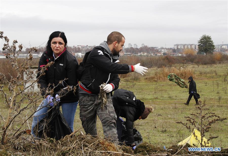 NORTH MACEDONIA-CLEAN-UP-CAMPAIGN